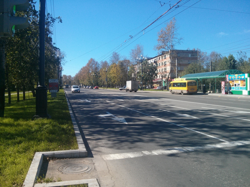 Матвеевское шоссе в районе Авиагородка, Фото с места события собственное
