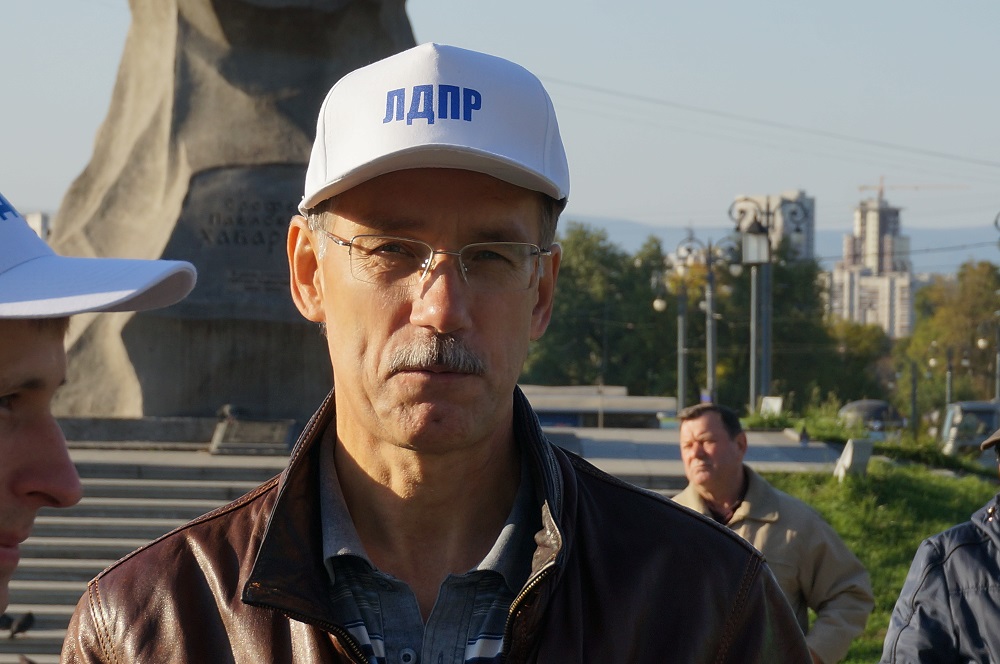 Депутат Закдумы Хабаровского края Геннадий Савочкин, Фото с места события собственное