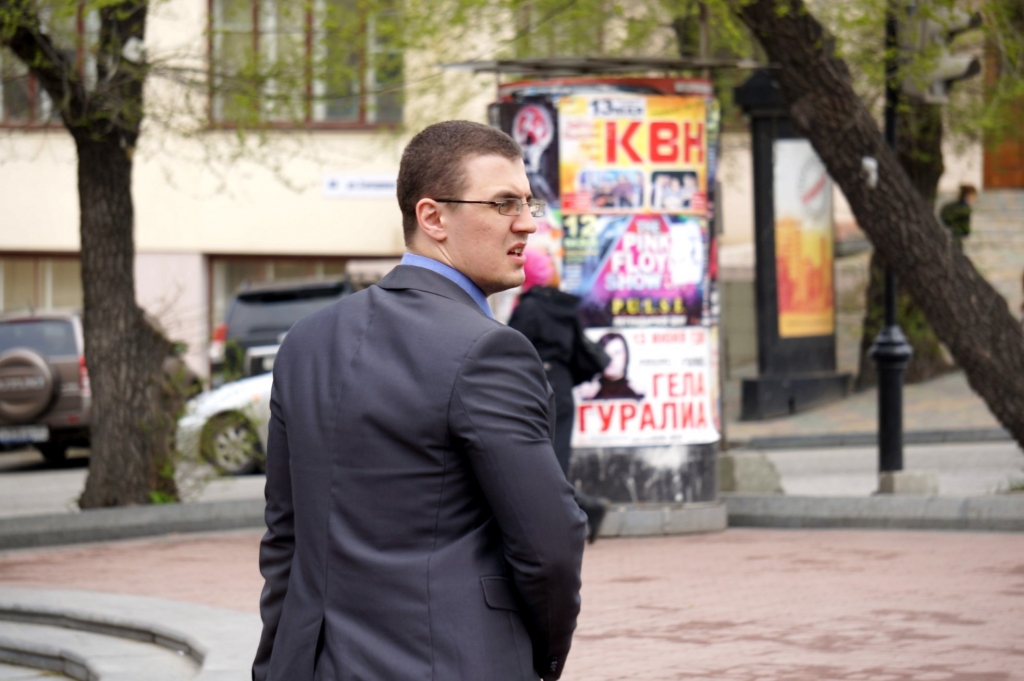 Прохожие реагировали на пикет по-разному, Фото с места события собственное