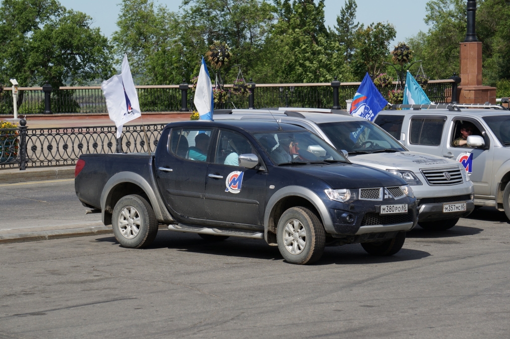 Автопробег "Экспедиция "Россия-2014", Фото с места события собственное