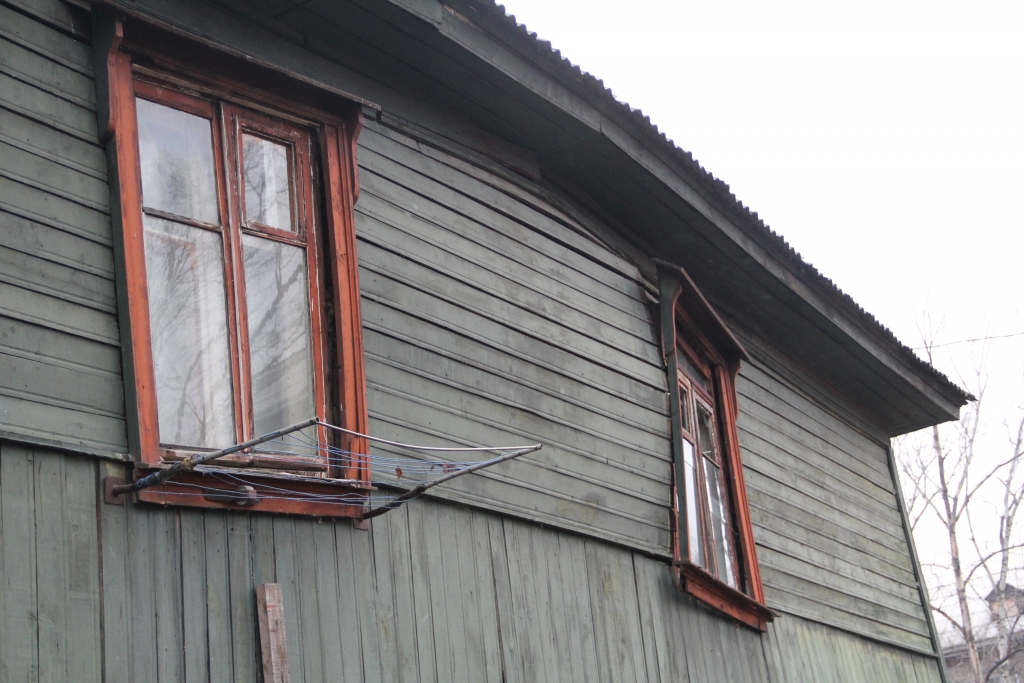 Часть поселка имени Горького в Хабаровске снесут, Фото с места события собственное