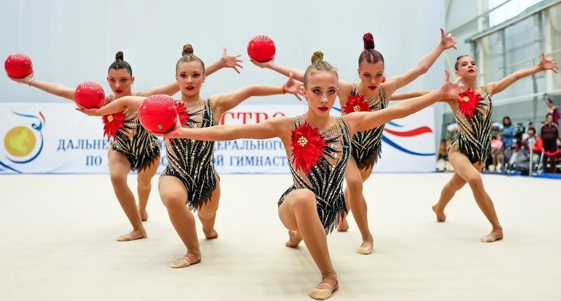 Все высшие награды краевого турнира завоевали гимнастки хабаровской &quotОлимпии&quot Предоставлено пресс-службой СШ &quotОлимпия&quot