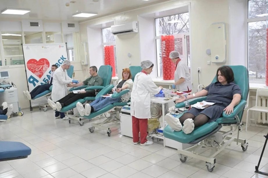 Жители Хабаровского края сдали 66 литров крови в Национальный день донора Вячеслав Реутов