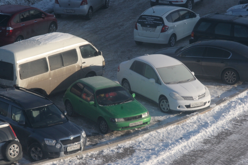 Зима в городе, Фото с места события собственное