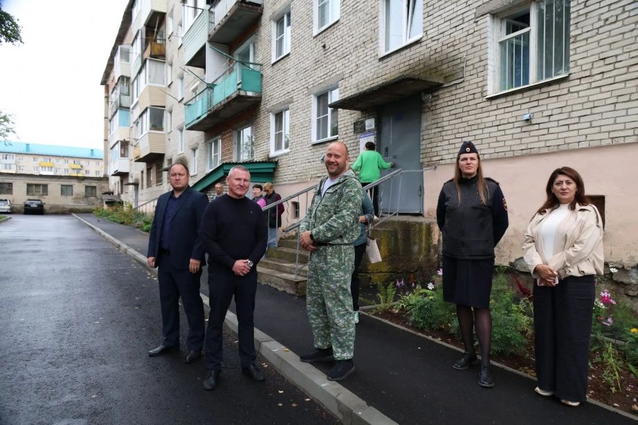 В Советской Гавани преображают дворовые территории