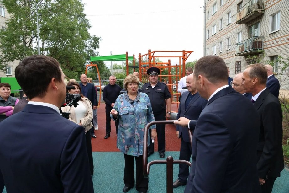 В Советской Гавани преображают дворовые территории