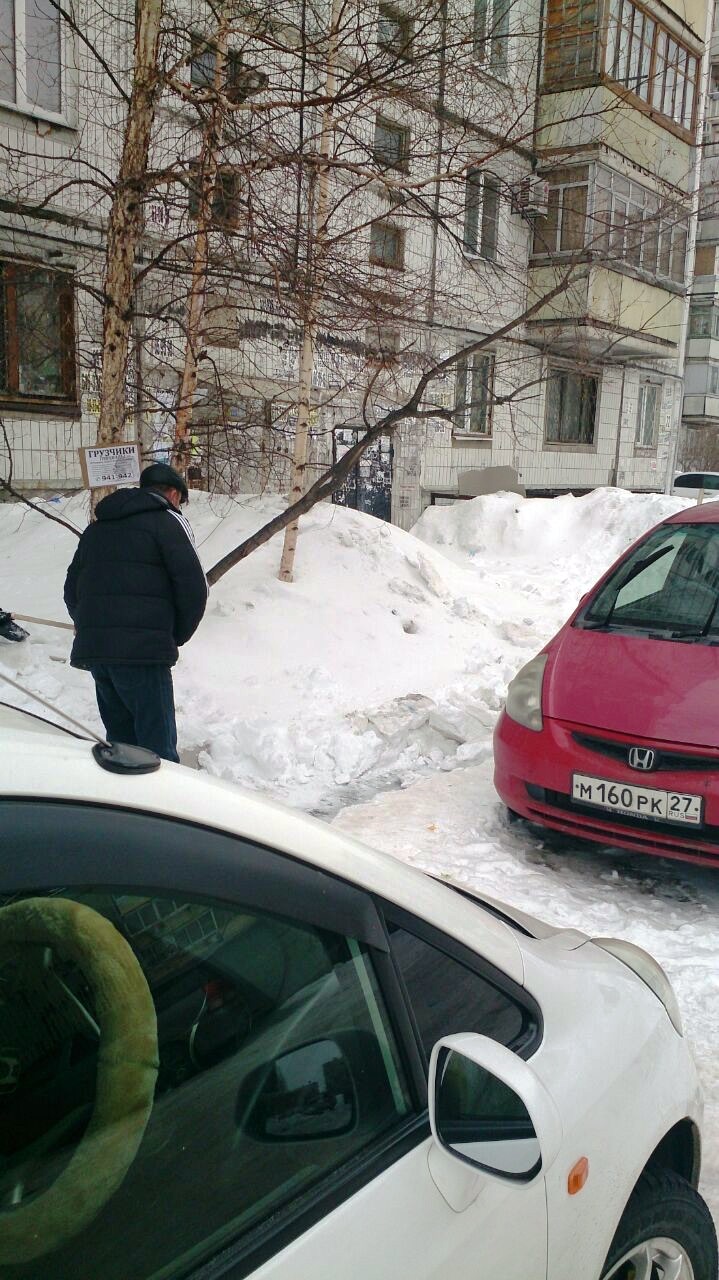Грязный город, Фото с места события собственное