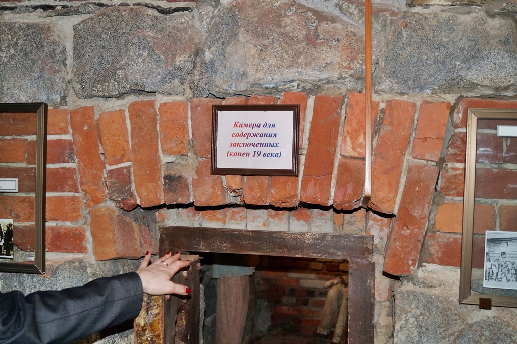 Камера для заключенных. 19 век, Фото с места события собственное
