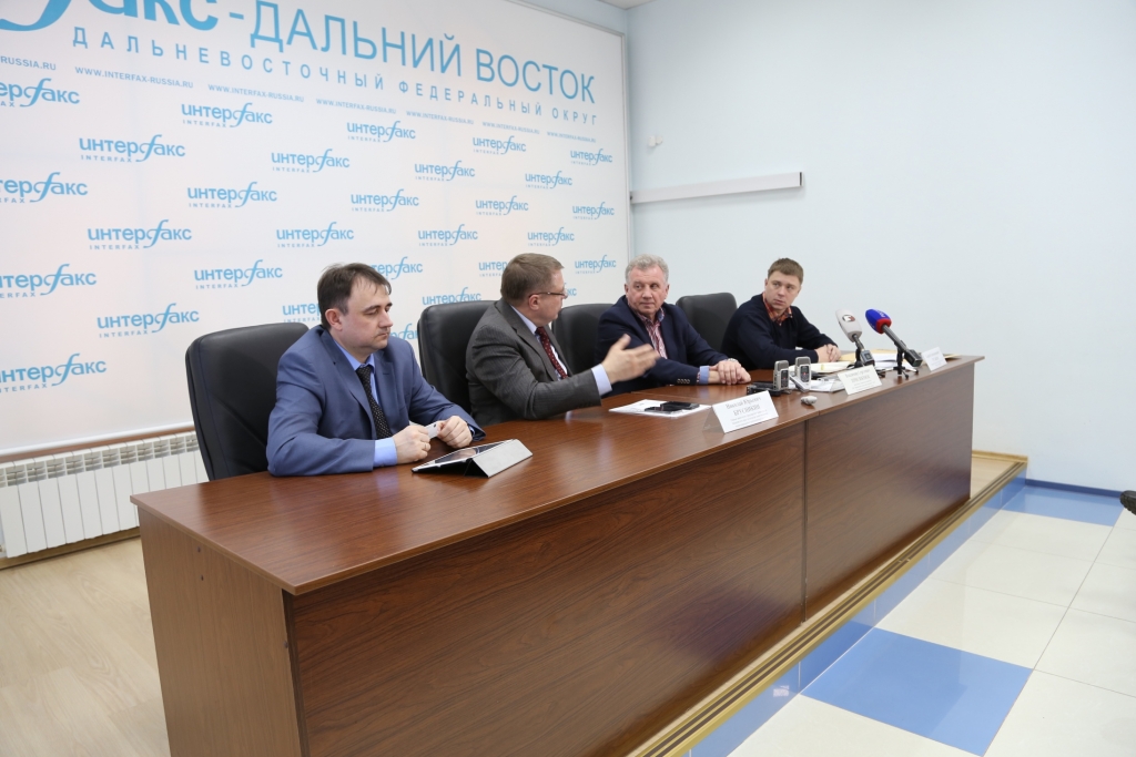 Производство деталей самолетов запустят в 2018 году в Хабаровском крае, Фото с места события собственное