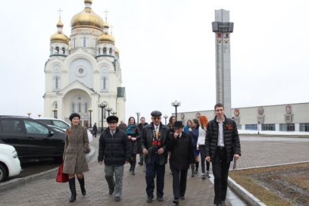 Ветеранам войны показали дореволюционный Хабаровск, Фото с места события из других источников