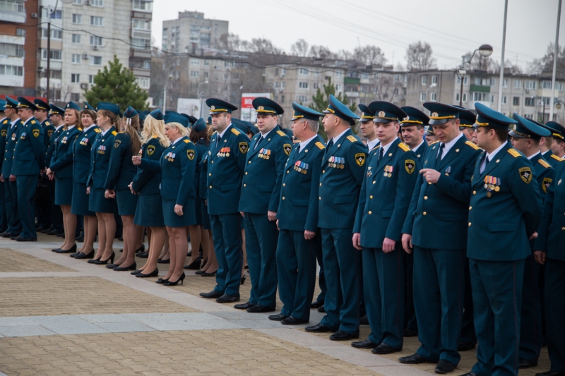 Пожарные Хабаровска торжественно отметили профессиональный праздник, Фото с места события из других источников
