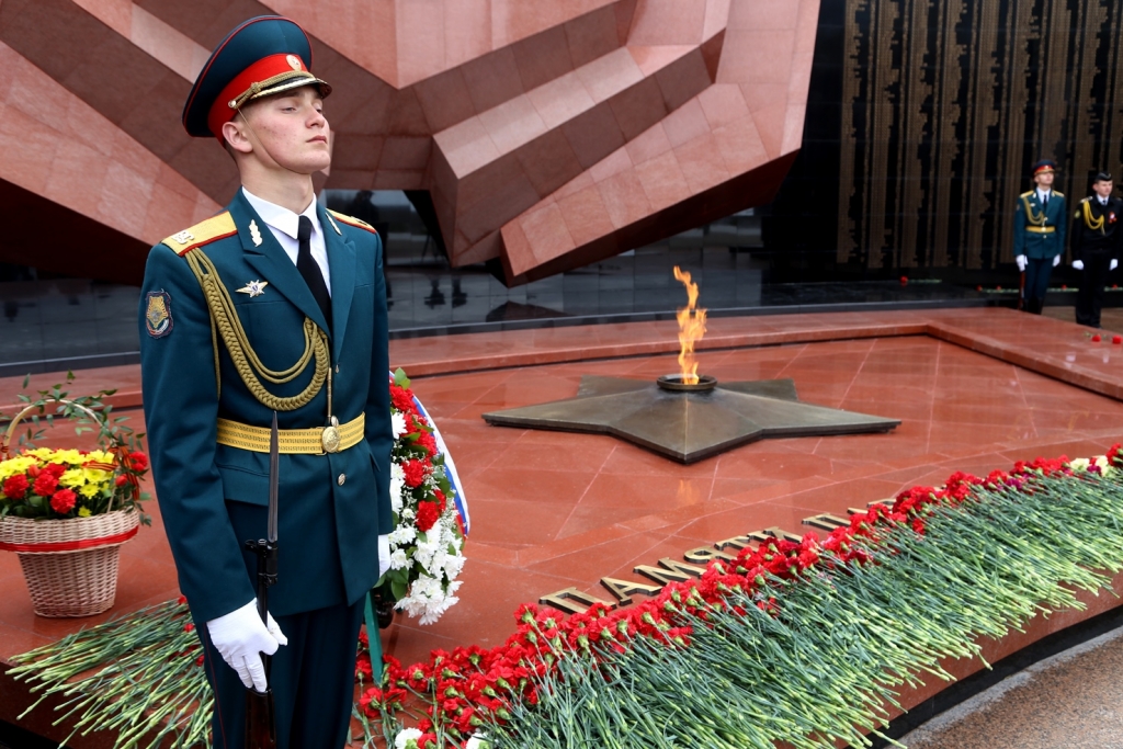 Молодежь отправились доставлять Вечный огонь по всем районам Хабаровского края, Фото с места события собственное