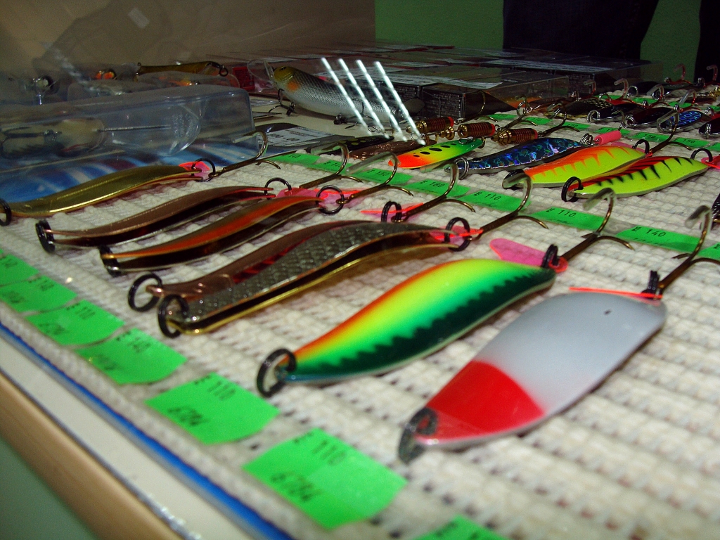 "Трофей", магазин товаров для рыбалки, туризма и активного отдыха, блесна типа "двойная колебалка", Фото с места события собственное