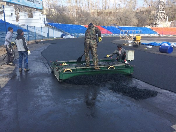 "Реанимация" стадиона имени Ленина началась в Хабаровске