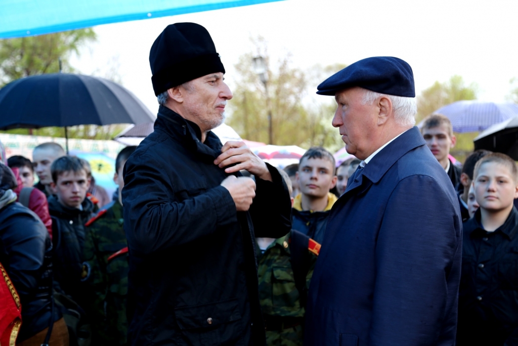 Возрождение из пепла: Капсулу в фундамент Александра Невского заложили в Хабаровске