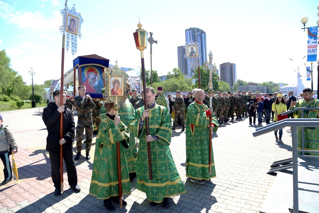 Стокилометровый Крестный ход начали православные хабаровчане