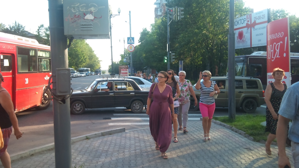 Только на пятый день после тайфуна перекрестки Хабаровска вернут к свету