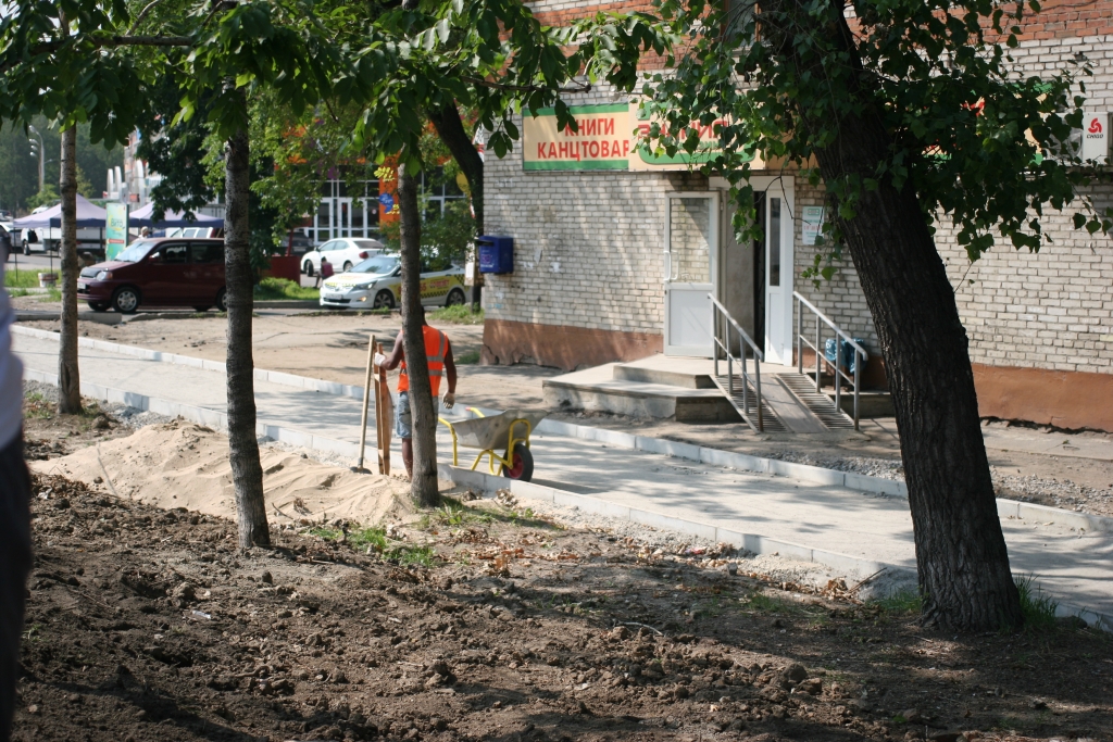 Реконструкция ул. Краснореченской 