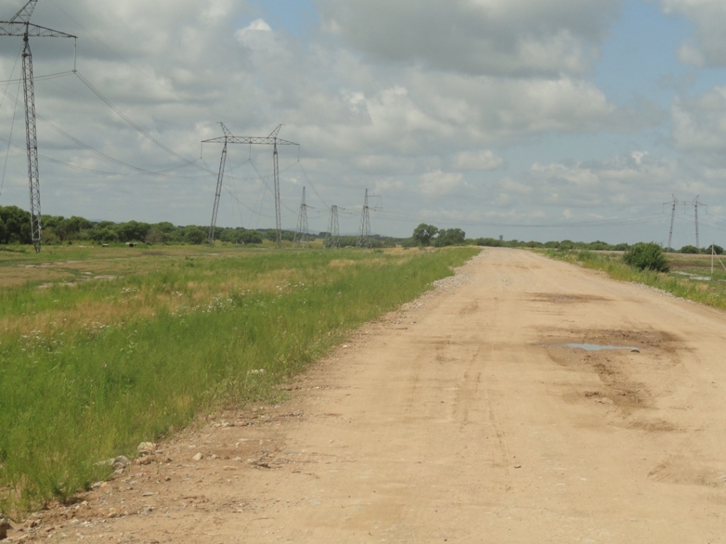  Вот так выглядят 4 км несуществующей дороги