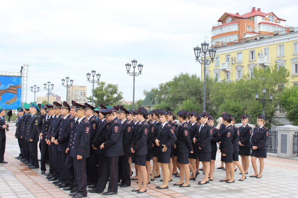 Состоялось торжественное открытие новой хабаровской площади "Город воинской славы"