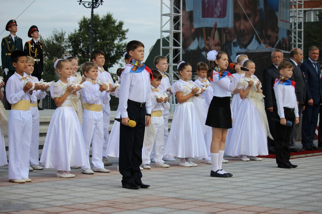 Состоялось торжественное открытие новой хабаровской площади "Город воинской славы"