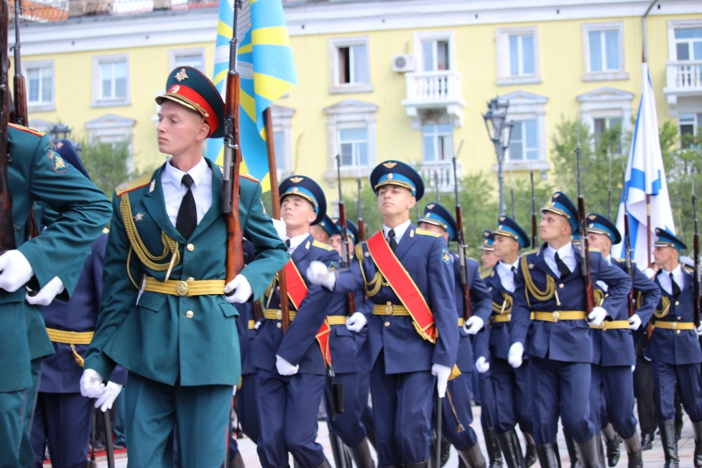 Состоялось торжественное открытие новой хабаровской площади "Город воинской славы"
