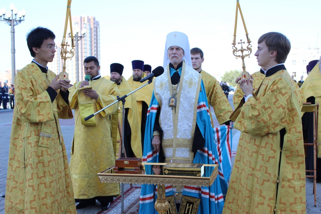 Торжественная передача святынь состоялась сегодня в Хабаровске