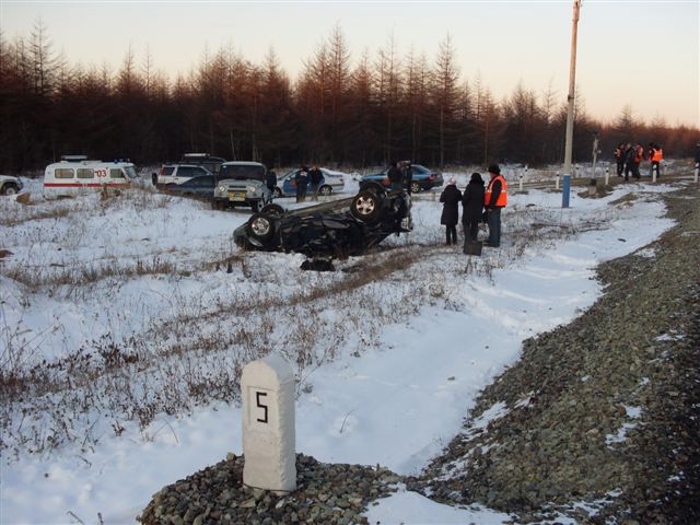 ДТП по вине водителя произошло на железнодорожном переезде 
