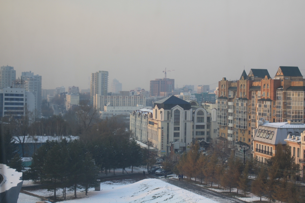 Дым в Хабаровске
