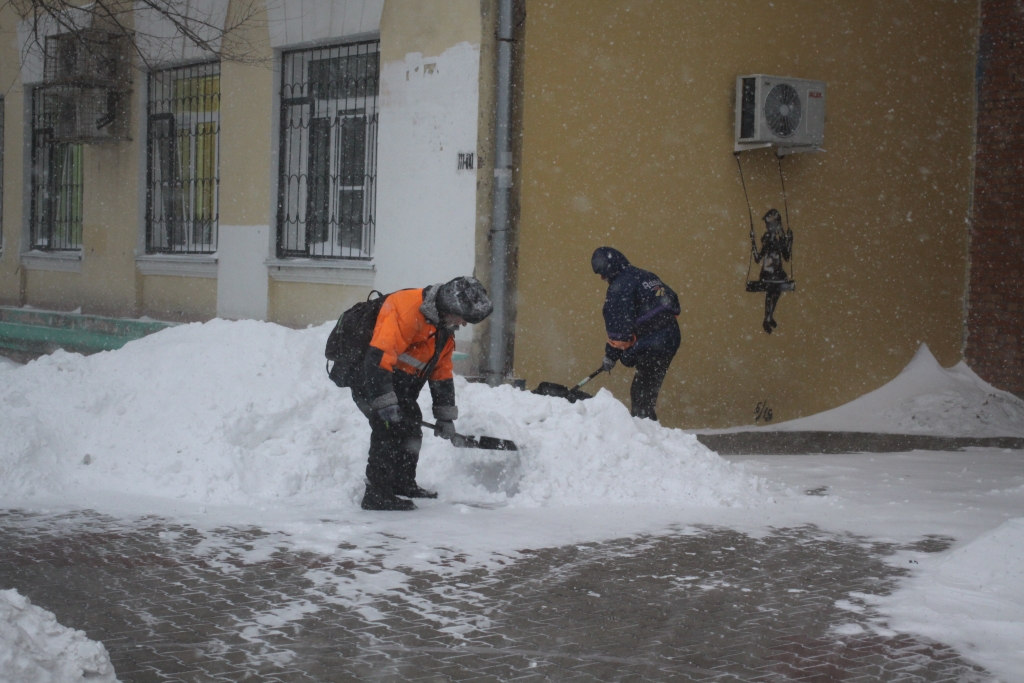 Снегопад 2015
