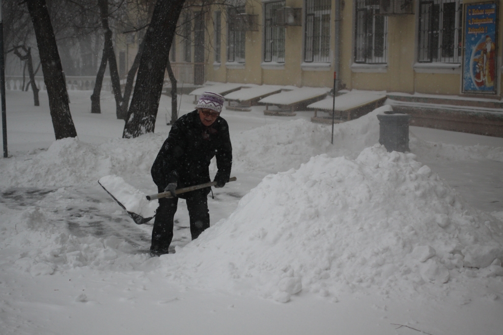 Снегопад 2015