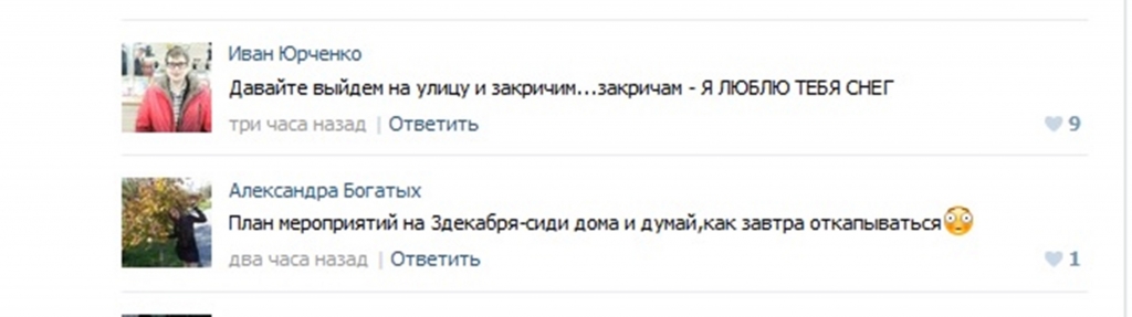 Активность Соцсетей