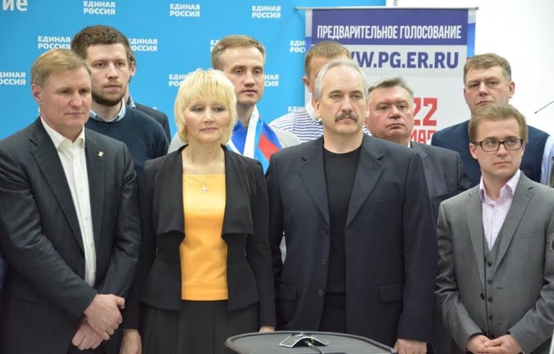 Участники праймериз в Хабаровском крае поучаствовали во встрече с Путиным и Медведевым