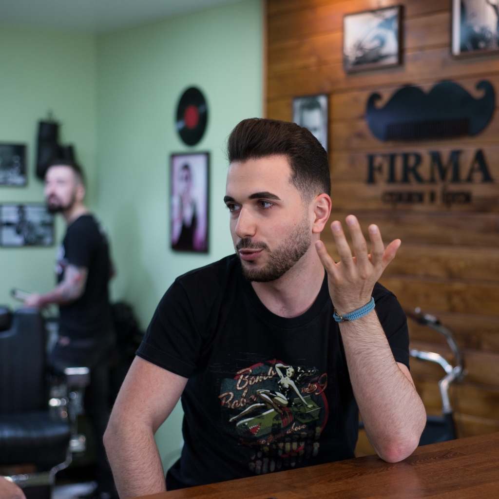 Директор хабаровского барбершопа Firma Арут Мурадян