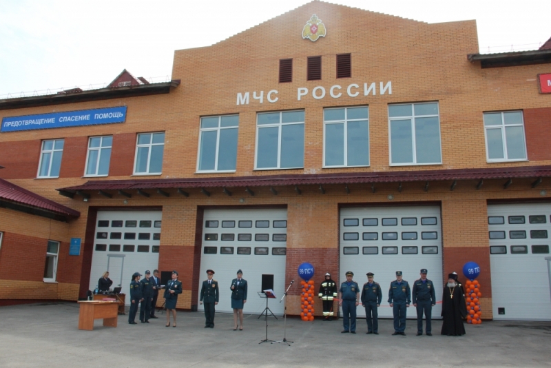 Новая пожарная часть открылась в Хабаровске Пресс-служба ГУ МЧС России по Хабаровскому краю