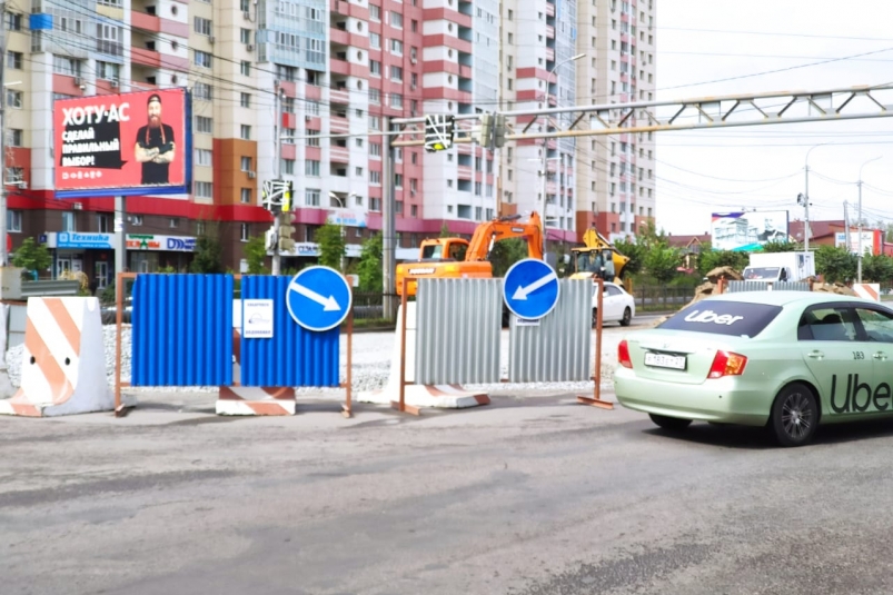 Ремонт ул. Павла Морозова в Хабаровске изменит путь следования автобусов и маршруток