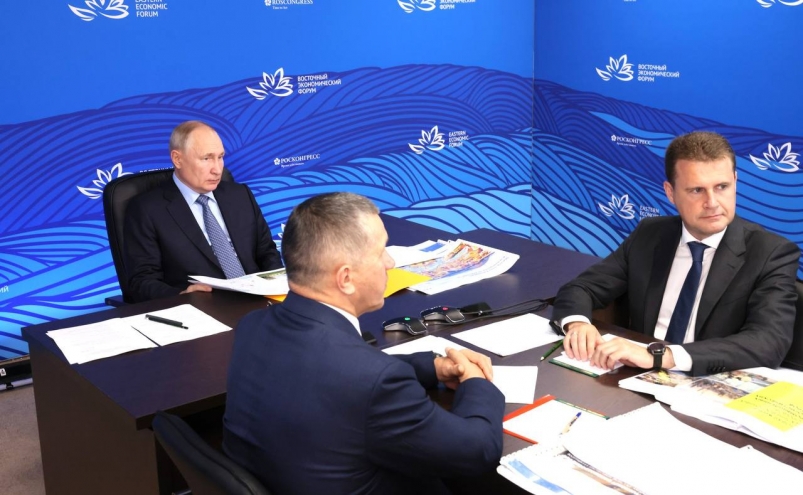 Мастер-план развития Биробиджана представили президенту России Владимиру Путину