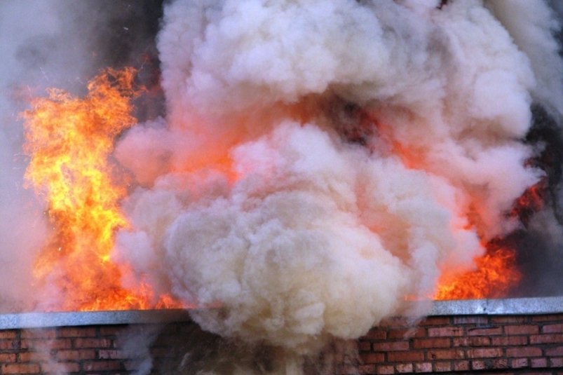 15 человек спасли и 20 эвакуировали в ходе тушения пожара в Комсомольске-на-Амуре