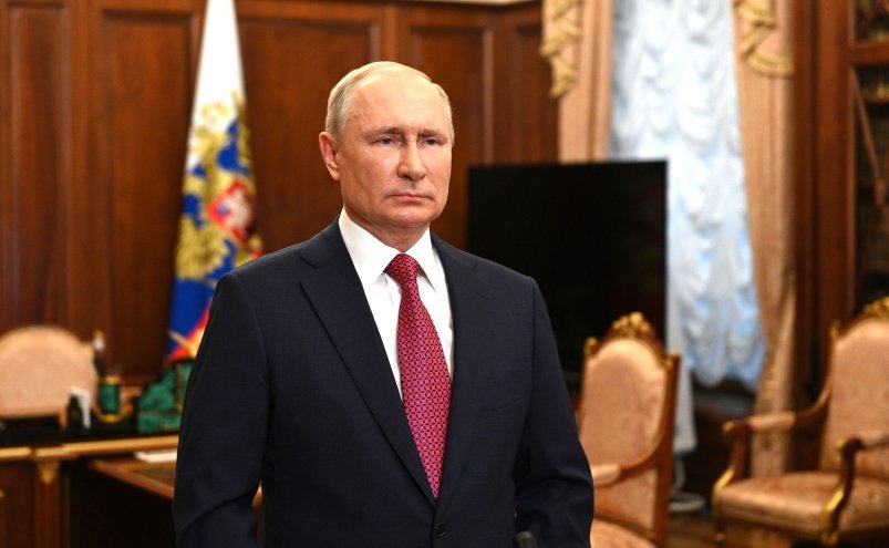 Путин выступил с обращением после теракта в 
