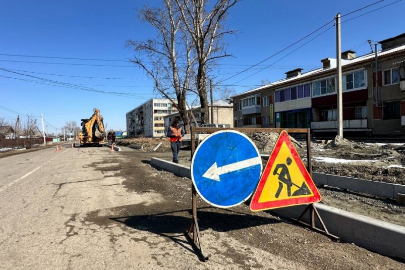 Первые дорожно-ремонтные работы начались в Хабаровском районе
