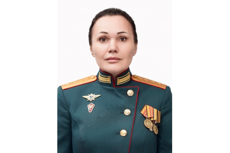 Военнослужащую танкового батальона УЦ ВВО из Хабаровского края наградили медалью