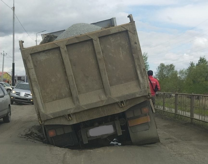 Ненадлежащим состоянием дорог по ул.Новой заинтересовалась прокуратура Хабаровского района