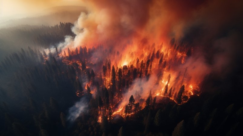 Три лесных пожара действуют сегодня в Хабаровском крае