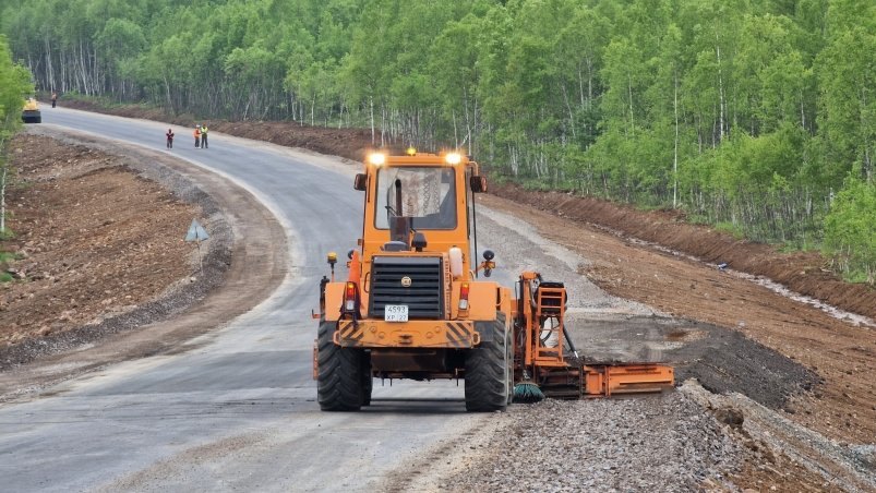 В Хабаровском крае отремонтируют 34 км федеральной трассы А-376 на участке Лидога – Ванино