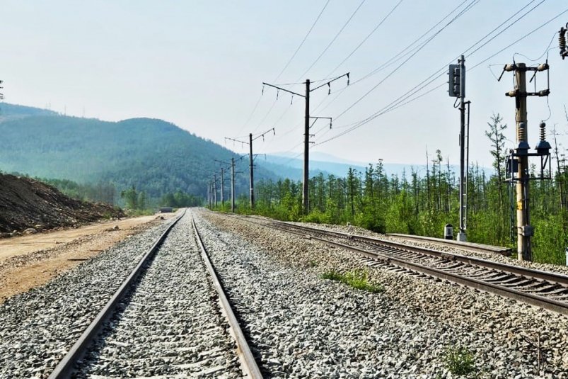 В Хабаровском крае открыли движение поездов по второму пути на перегоне БАМа Дайчи — Хуту