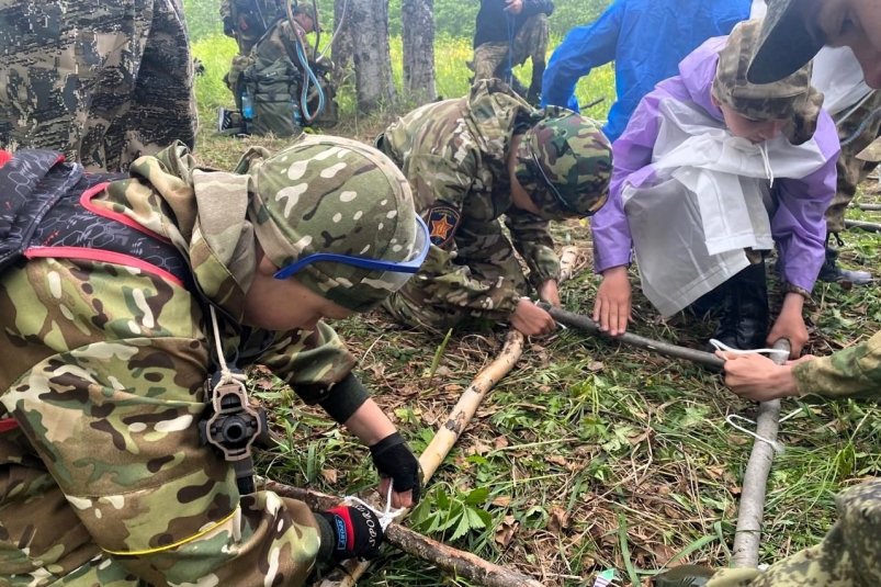 Экстремальный маршрут  преодолели воспитанники 