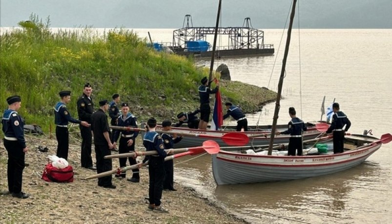 Юные моряки в Хабаровском крае отправились в шлюпочный поход по Амуру