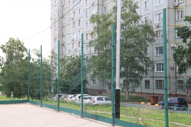 Просьба жителей к врио губернатора Дмитрию Викторовичу Демешину по поводу восстановления спортплощадки в сквере 