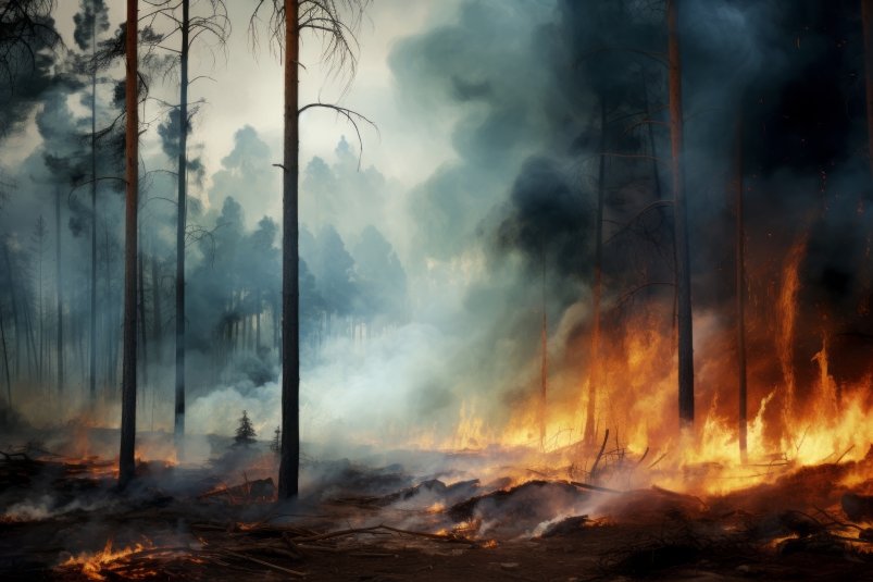 Площадь лесных пожаров в Хабаровском крае вновь выросла