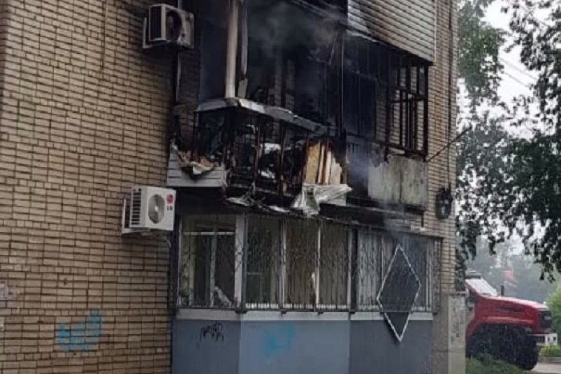 Взрыв газа произошел в селе Тополево под Хабаровском